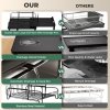 Toque Expandable Dish Drainer Rack 2 Tier Cutlery Plate Holder with Drip Tray