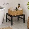 Levede Plant Stand Outdoor 3 Piece Set Carbon Steel Patio Garden Decor Black