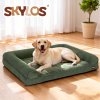 Large Dog Pet Bed Orthopedic Washable Waterproof Corduroy Wear Resistant 93x63cm