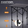Levede Camping Table Folding Aluminum Portable Picnic Foldable BBQ Desk 70cm