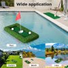 Centra Floating Golf Green Mini Mat Set Putting Turf Pool Water Outdoor 60x30CM