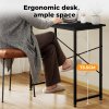 Levede Office Computer Gaming Desk Steel Frame for Sturdy PC Laptop Storage Bag