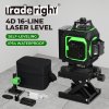Traderight Laser Level 4D 16 Line Green Self -Leveling with Remote Tripod