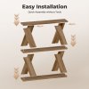 Levede 22cm Slim Side Table Narrow Sofa End Table for Living Room Small Spaces