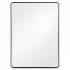 Yezi Wall Mirror 50x75cm Bathroom Bedroom Hallway Vanity Mirror Tempered Glass