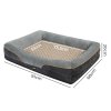 Skylos 91cm Dog Bed Orthopedic Memory Foam Pet Cushion Washable Puppy Mattress