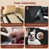 Skylos Dog Booster Car Seat Portable Travel Carrier Bed Basket Pet Puppy Black