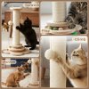 Skylos Cat Scratching Post Strong Natural Sisal Pole 45cm Activity Center Toys