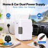 Spector mini fridge,portable fridge,cooler and warmer,PP,white