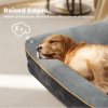Skylos 91cm Dog Bed Orthopedic Memory Foam Pet Cushion Washable Puppy Mattress