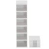 Levede Shoe Box Foldable Home Shoe Shelf Ventilated Storage Organizer 6 Pcs