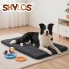 SKYLOS Large Dog Bed Foam Mattress Soft Plush Pet Bed Non Slip Mat XXL 104x71cm