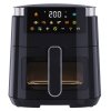 Spector 5L Digital Air Fryer 1500W Oil Free Hot Air Healthy Frying Cooker Black
