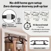 Centra Pull Up Bar Doorway Chin Up Bar Easier Strength Trainer Resistance Band