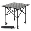 Levede Camping Table Folding Aluminum Portable Picnic Foldable BBQ Desk 70cm
