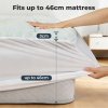 Lavio Mattress Topper Pillowtop Protector Memory Foam Bamboo Cover Small Double