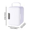 Spector mini fridge,portable fridge,cooler and warmer,PP,white