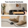 Emitto Led Floor Lamp Bedside Light Dimmable Remote & Foot Switch Bulb Included