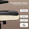 Ergonomic Office Computer Chair PU Leather Swivel Recliner with Flip-Up Armrests