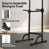 Centra Pull Up Station, 9-Height Adjustable, 150kg Carbon Steel, Black
