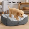 Skylos Pet Dog Cat Calming Bed Comfy Puppy Fluffy Cushion Plush Washable Large