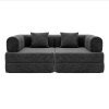 Levede Modular Sofa Bed 3 Seater Convertible Couch Oversize Folding Floor Bed