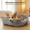 Skylos Extra Large Dog Bed Pet Cave Bed Washable Non Slip Removable Blanket XL