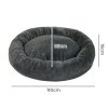 Skylos Dog Bed Donut Cushion Calming Anti Anxiety Large Pet Beds Washable Plush