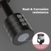 Centra A Pair Of 1KG To 2.5KG Adjustable Dumbbells With Metal Weight Black