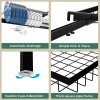 Toque Over Sink Dish Drying Rack 2 Tier Adjustable Drainer Rack Space Saving