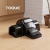 TOQUE Mouse Trap Quick Tunnel Catch Safe Reusable Indoor for Kitchen Black 4pc