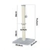 Skylos Tall Cat Scratching Post 75cm Sisal Pole Heavy Duty Base Scratcher Ball