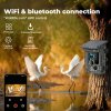 Centra Solar Trail Camera 4K 112MP Hunting Game Cam Wifi Bluetooth 64GB Card