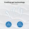 Lavio Quilted Mattress Protector King Thick Cooling Gel Memory Foam Bed Cover
