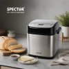 Spector Bread Maker 19 In 1 Compact Machine 15H Timer 1.5Lb for Home Baking