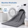 Marlow Corduroy Sofa Cover Pet Friendly Non Slip Washable 70 x 150cm Deep Grey