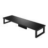 Levede Computer Monitor Stand Riser Office Dual Screen Shelf Desktop Organiser