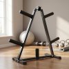 Centra Weight Plate Storage Rack Olympic Plate Holder Gym Weight Stand Tree