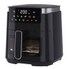 Spector 5L Digital Air Fryer 1500W Oil Free Hot Air Healthy Frying Cooker Black