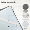 Lavio Double Mattress Topper Memory Foam Ergonomic Dual Layer Hotel Quality