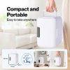 Spector mini fridge,portable fridge,cooler and warmer,PP,white