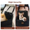 Skylos Dog Booster Car Seat Portable Travel Carrier Bed Basket Pet Puppy Black
