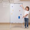 Levede Magnetic Whiteboard with Foldable Tripod Dry Erase For Office,White
