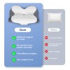 Lavio Memory Foam Cervical Pillow Neck Shoulder Arm Back Support Pain Relief