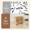 Levede Marker Pen Storage Bamboo 18 Compartment Desk Organiser Craft Stationary