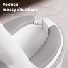 Dekko Kids Potty Trainer Seat Safety Toilet Training Toddler Non-Slip Grey