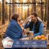 Mountview Camping Sleeping Bag Single Waterproof Warm Soft Adult Hiking 3 Season