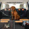 Skylos Dog Car Seat Cover Waterproof Pet Back Seat Hammock Safety Protector