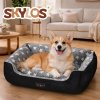 Skylos Orthopedic Pet Bed Luxury Dog Mattress Durable Corduroy Soft Flannel