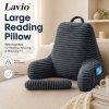 Lavio Reading Bed Rest Pillow with Wrist Support